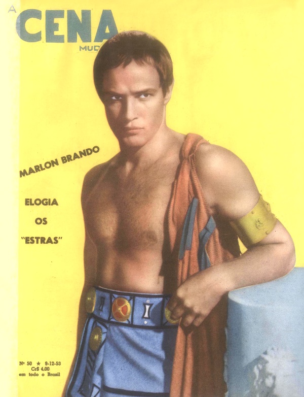 Marlon Brando, 1953 — press portrait from the year of The Wild One