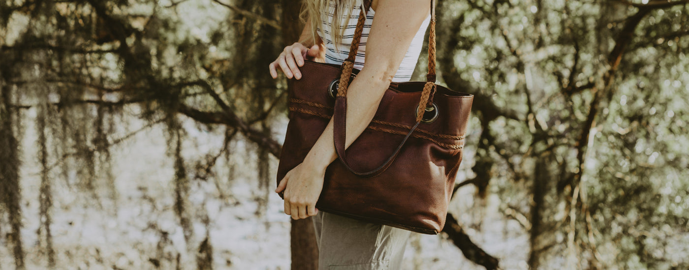 Women's leather bags leather tote bags